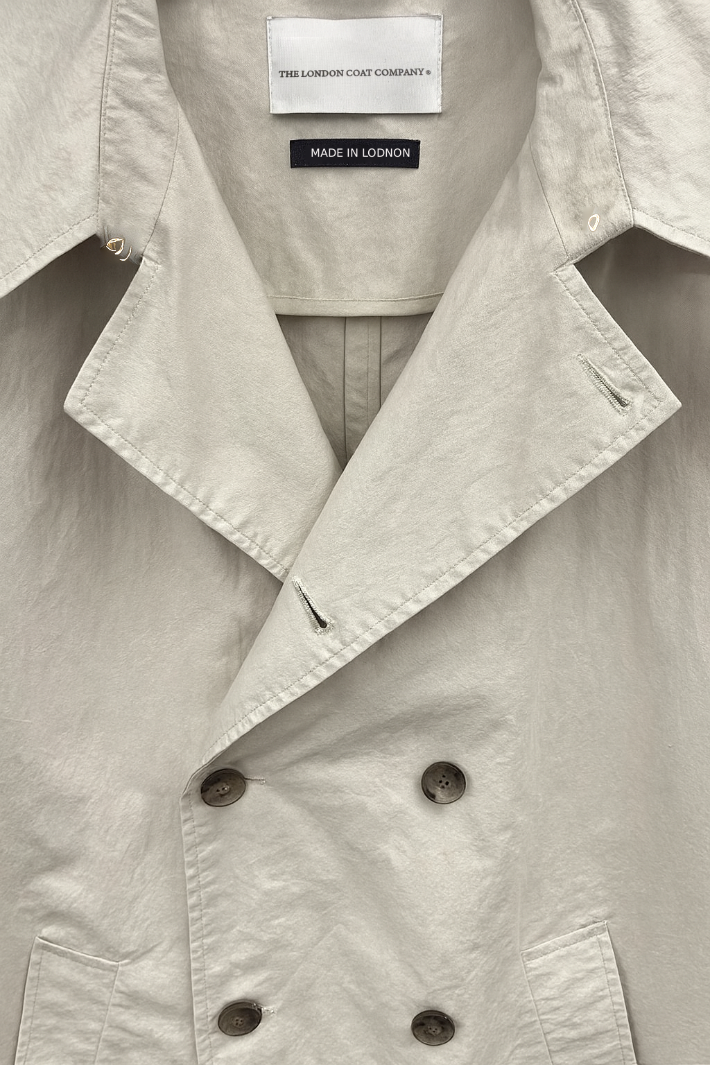 The Montgomery Trench Coat Ice