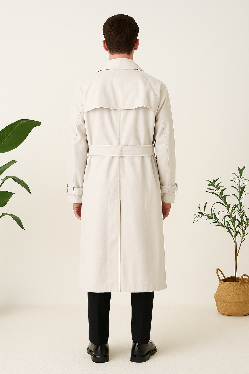 The Montgomery Trench Coat Ice