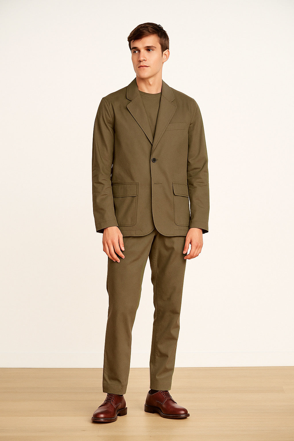 The Nelson Blazer Olive